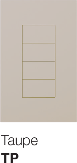 Lutron Palladiom Keypad Taupe